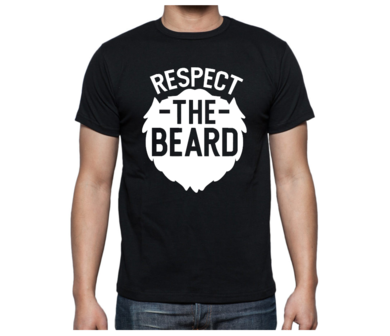 T-shirt - Respect the beard