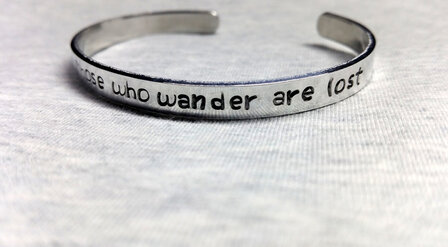 Armband - Not all those who wander alre lost