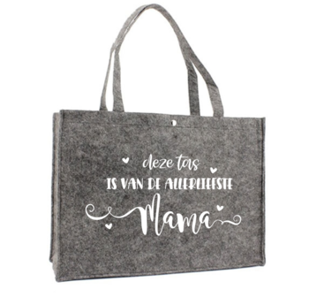 Tas - Vilt - deze tas is van de allerliefste mama