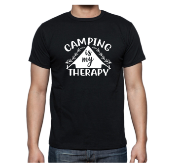  Camping is my therapy - t-shirt / hoodie