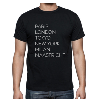 Paris London Tokyo New York Milan [jouw woonplaats]