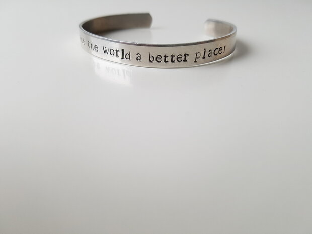 Armband - You make the world a better place!