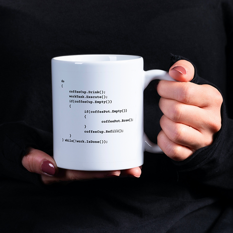 Beker/Mok -  Coffee Computer programmeer mok