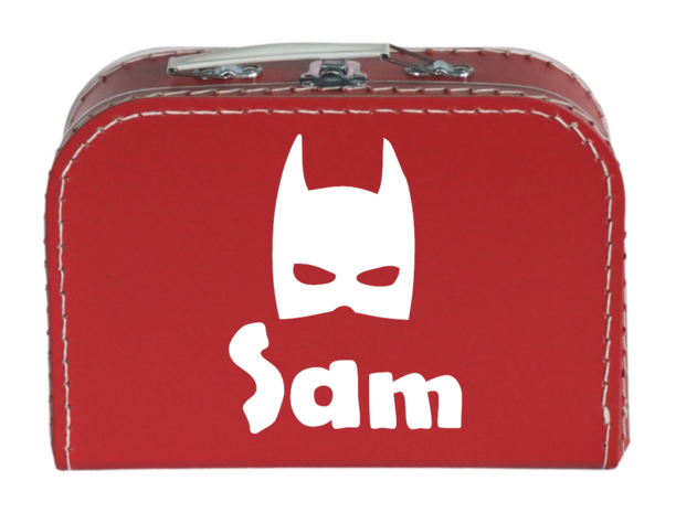 Koffertje met naam - Superheld