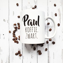 Mok/Beker Koffie - Naam & instructies Mok/Beker Koffie - Naam & instructies