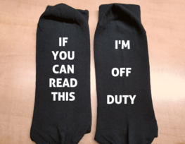 Sokken - If you can read this | I'm off duty Sokken - If you can read this | I'm off duty