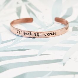 Armband - Jij bent mijn wereld Armband - Jij bent mijn wereld