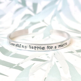 Armband - Everything happens for a reason Armband - Everything happens for a reason
