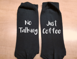 Sokken - No Talking | Just Coffee Sokken - No Talking | Just Coffee