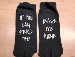 Sokken - If you can read this | Leave me alone Sokken - If you can read this | Leave me alone