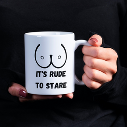 Mok -  Beker - It's rude to stare